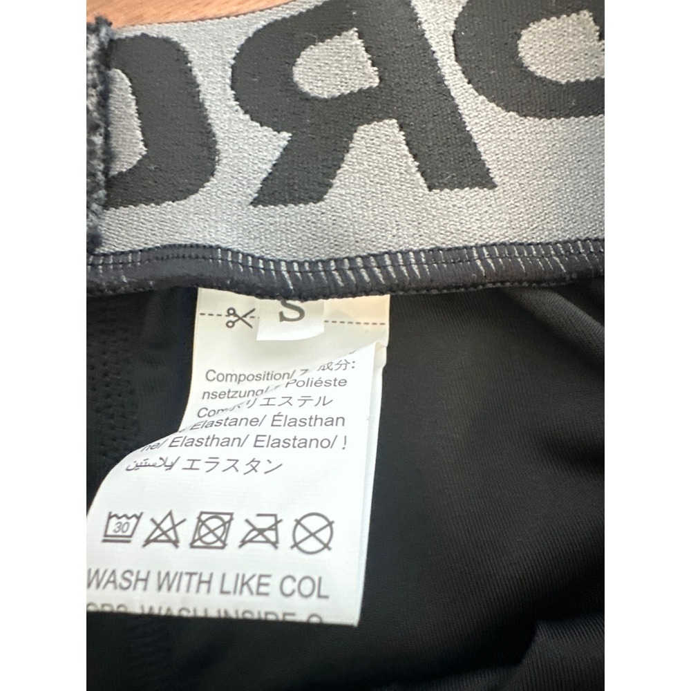 Kids Black Compression Athletic Shorts with Side Pockets Size S Pro Waistband(67 - Picture 2 of 5